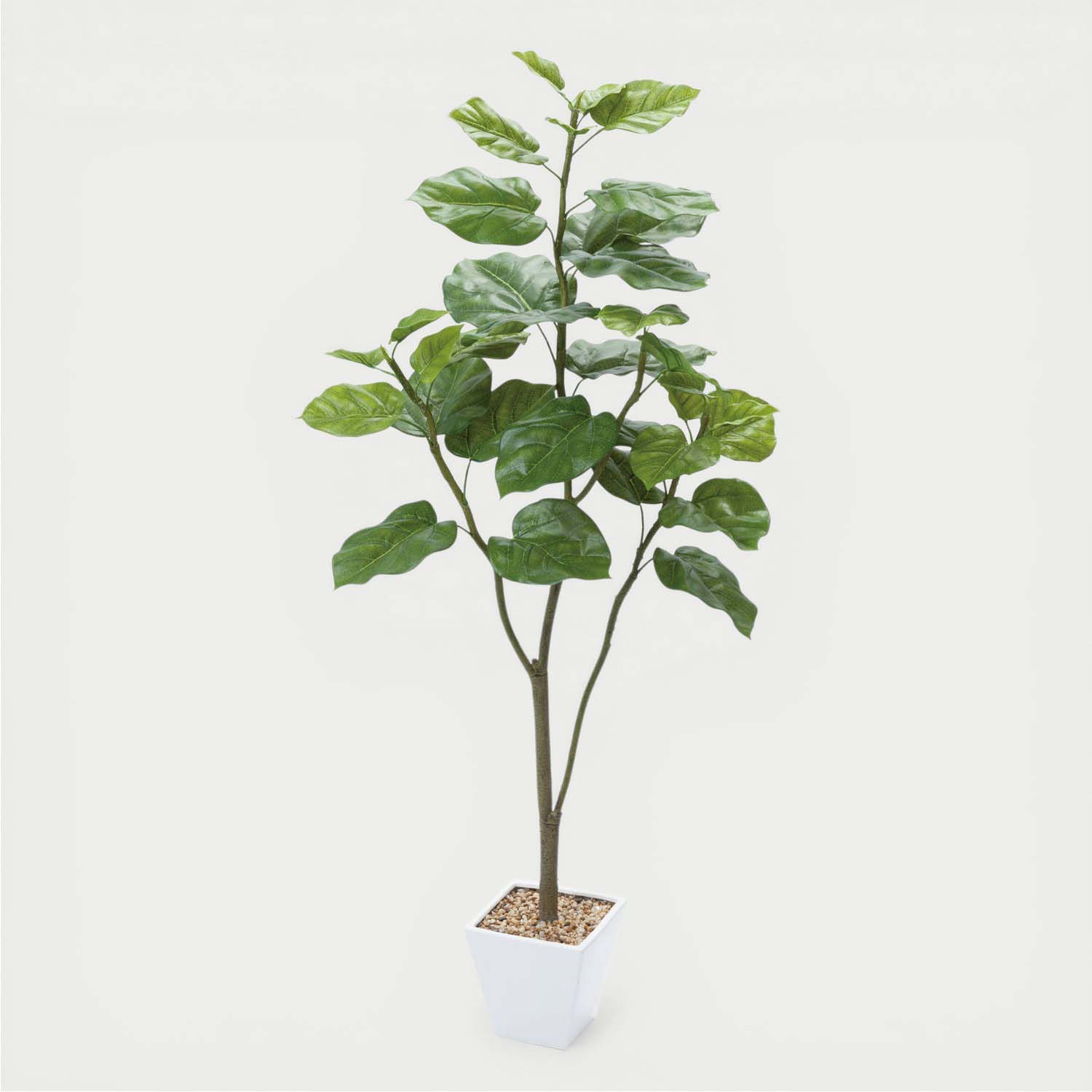 フェイクグリーン 人工観葉植物 ウンベラータ H120cm / GLA-1437