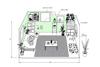 狭い部屋に合うコンパクト家具の選び方｜快適でスッキリ暮らすために
