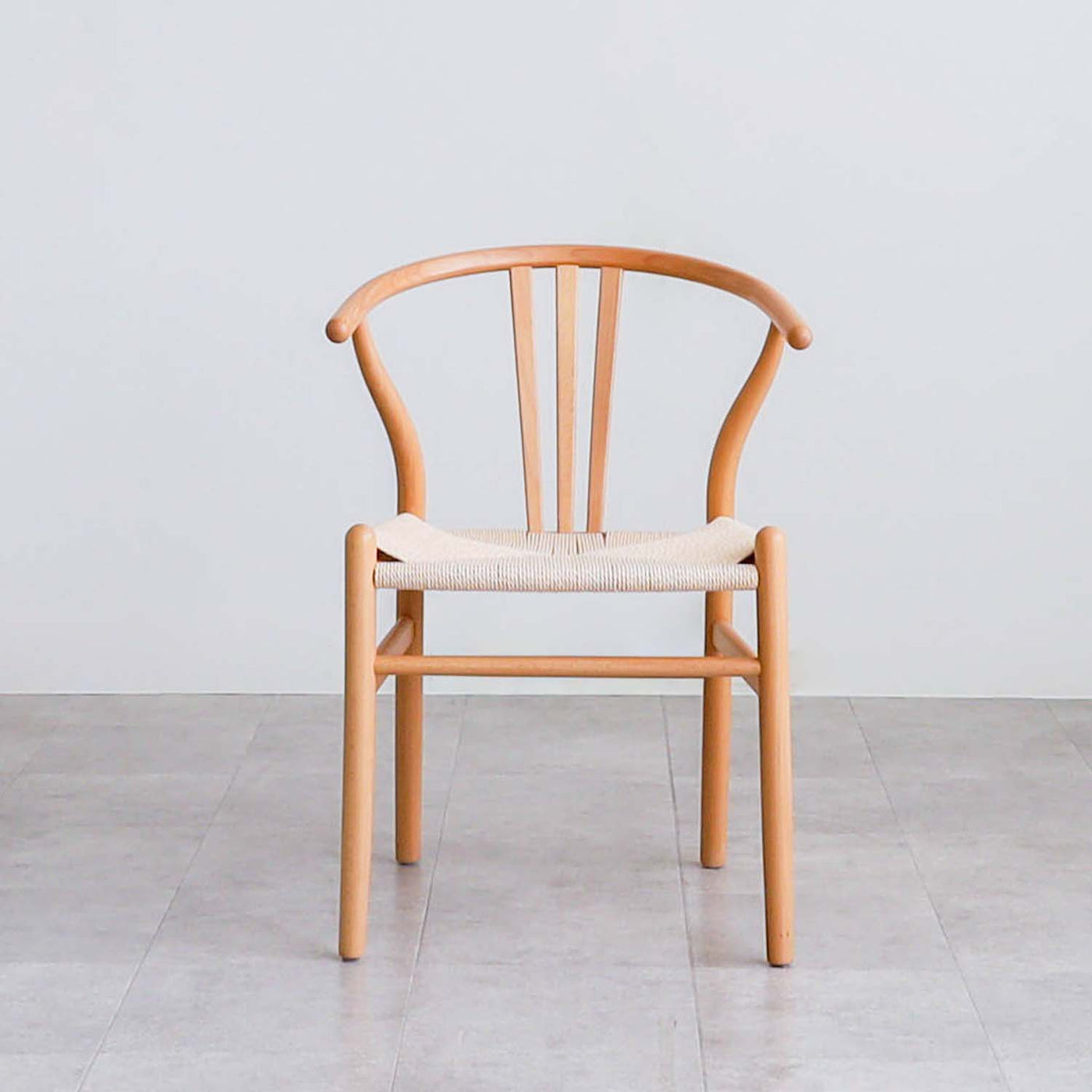 ダイニングチェア アームチェア ペーパーコード座面 2脚セット / 02000055