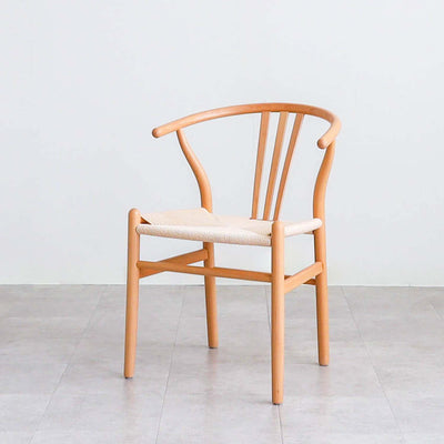 ダイニングチェア アームチェア ペーパーコード座面 2脚セット / 02000055