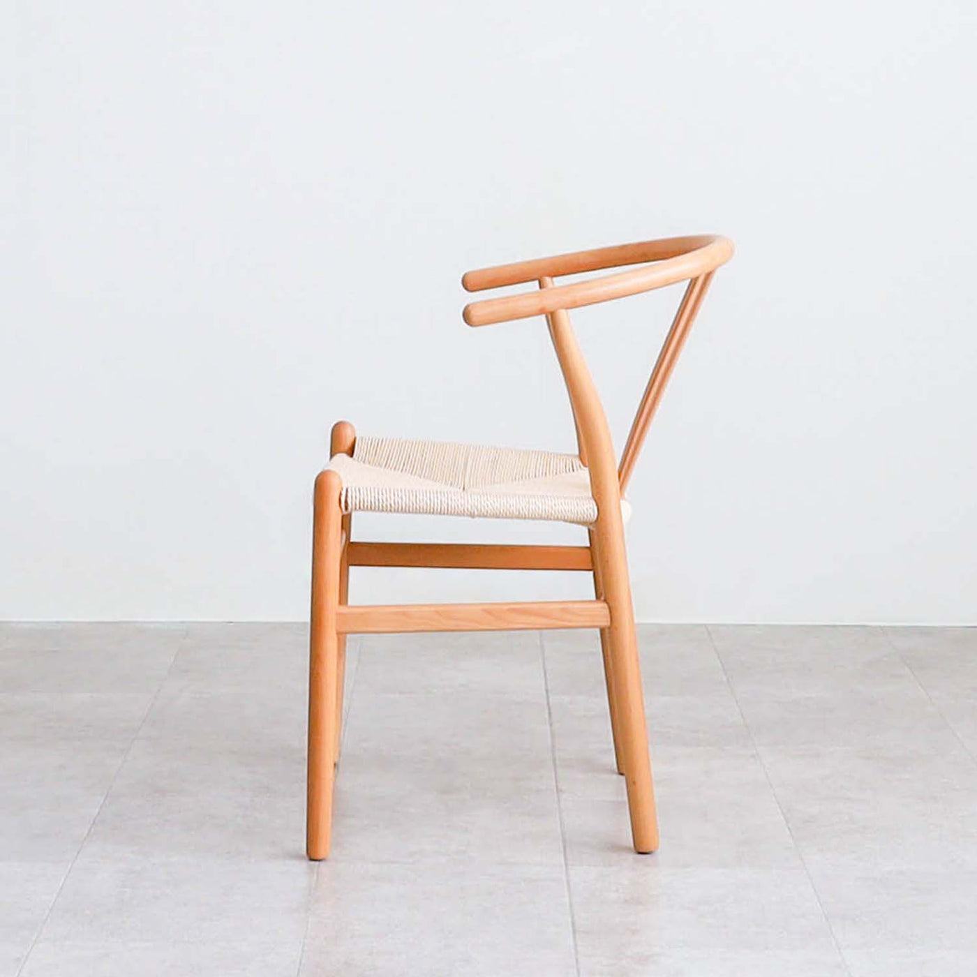 ダイニングチェア アームチェア ペーパーコード座面 2脚セット / 02000055