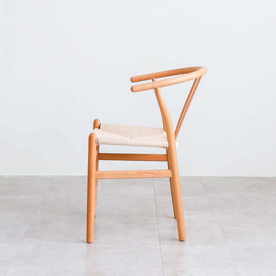 ダイニングチェア アームチェア ペーパーコード座面 2脚セット / 02000055