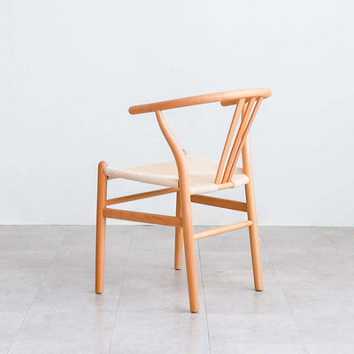 ダイニングチェア アームチェア ペーパーコード座面 2脚セット / 02000055