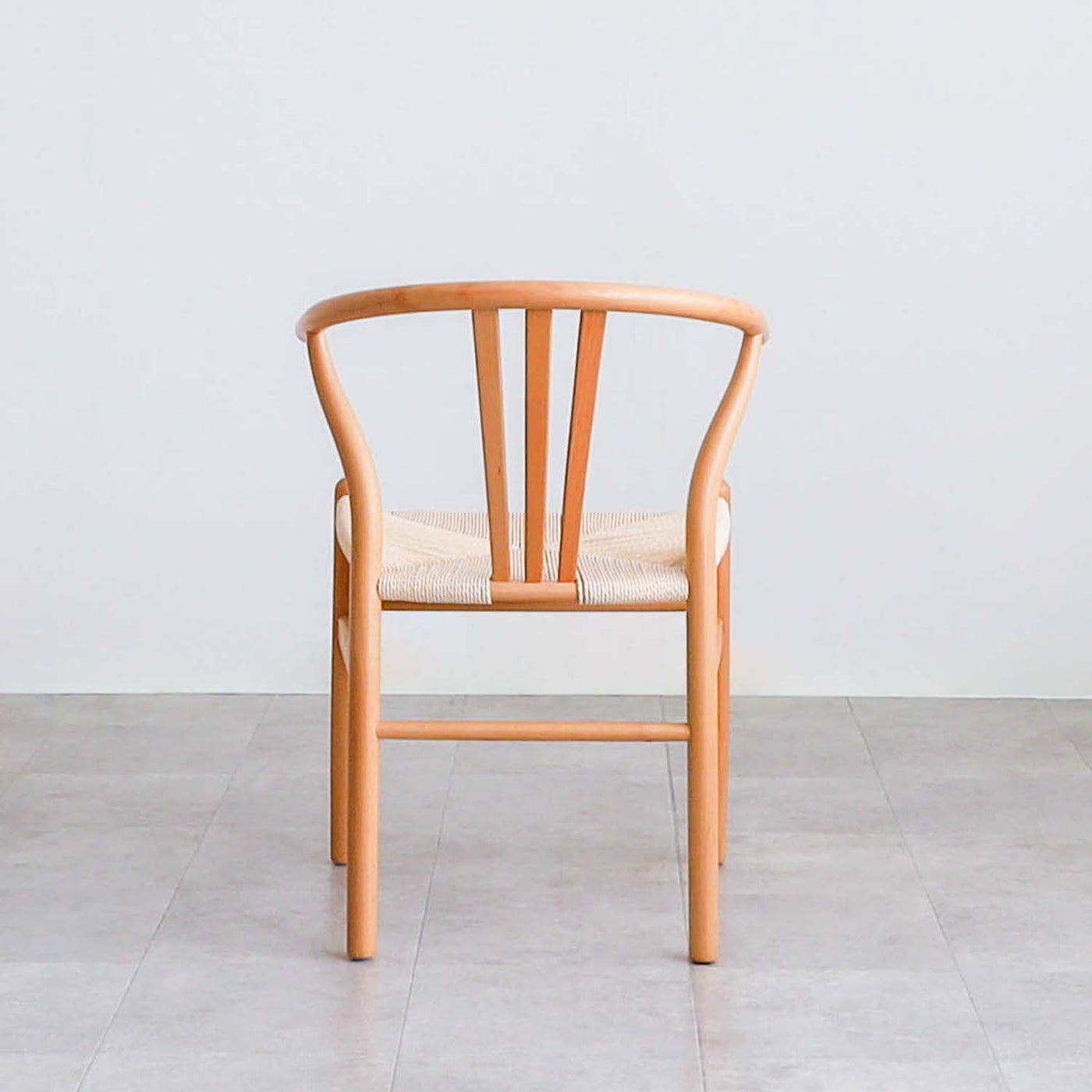 ダイニングチェア アームチェア ペーパーコード座面 2脚セット / 02000055