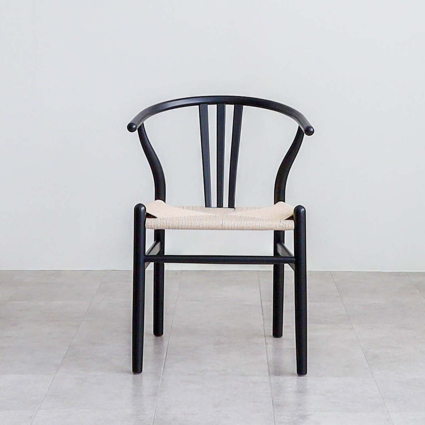 ダイニングチェア アームチェア ペーパーコード座面 2脚セット / 02000055