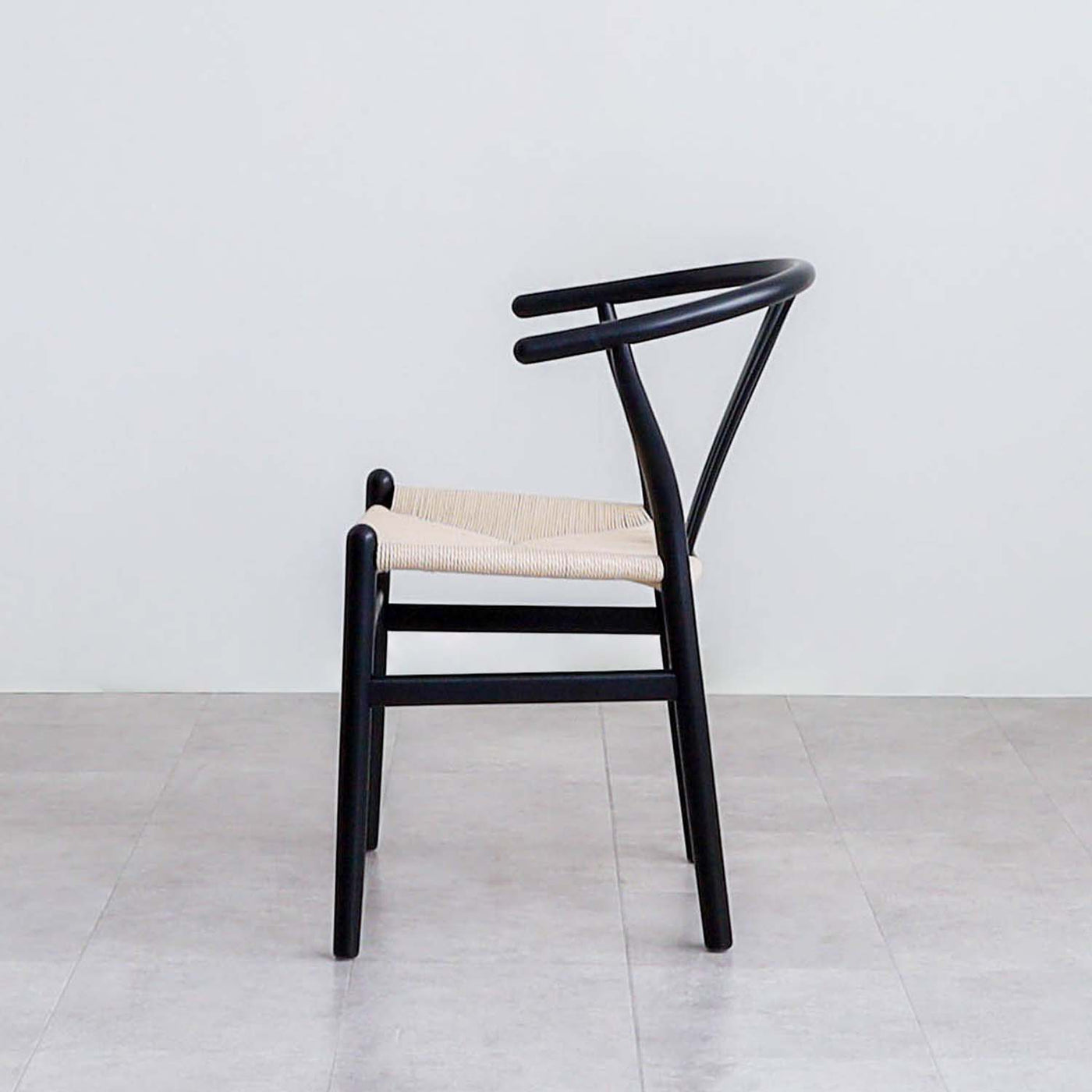 ダイニングチェア アームチェア ペーパーコード座面 2脚セット / 02000055