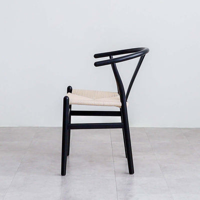 ダイニングチェア アームチェア ペーパーコード座面 2脚セット / 02000055