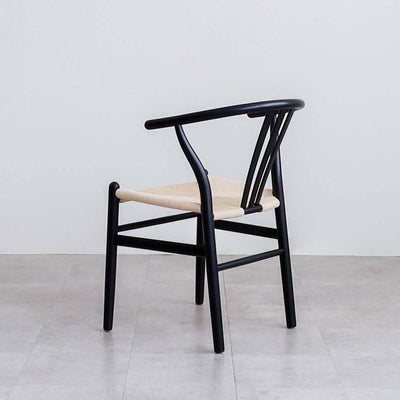 ダイニングチェア アームチェア ペーパーコード座面 2脚セット / 02000055