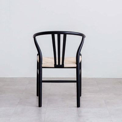 ダイニングチェア アームチェア ペーパーコード座面 2脚セット / 02000055