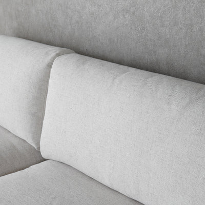 3人掛けソファ フェザー入り ファブリック / 07510058 開梱設置付き