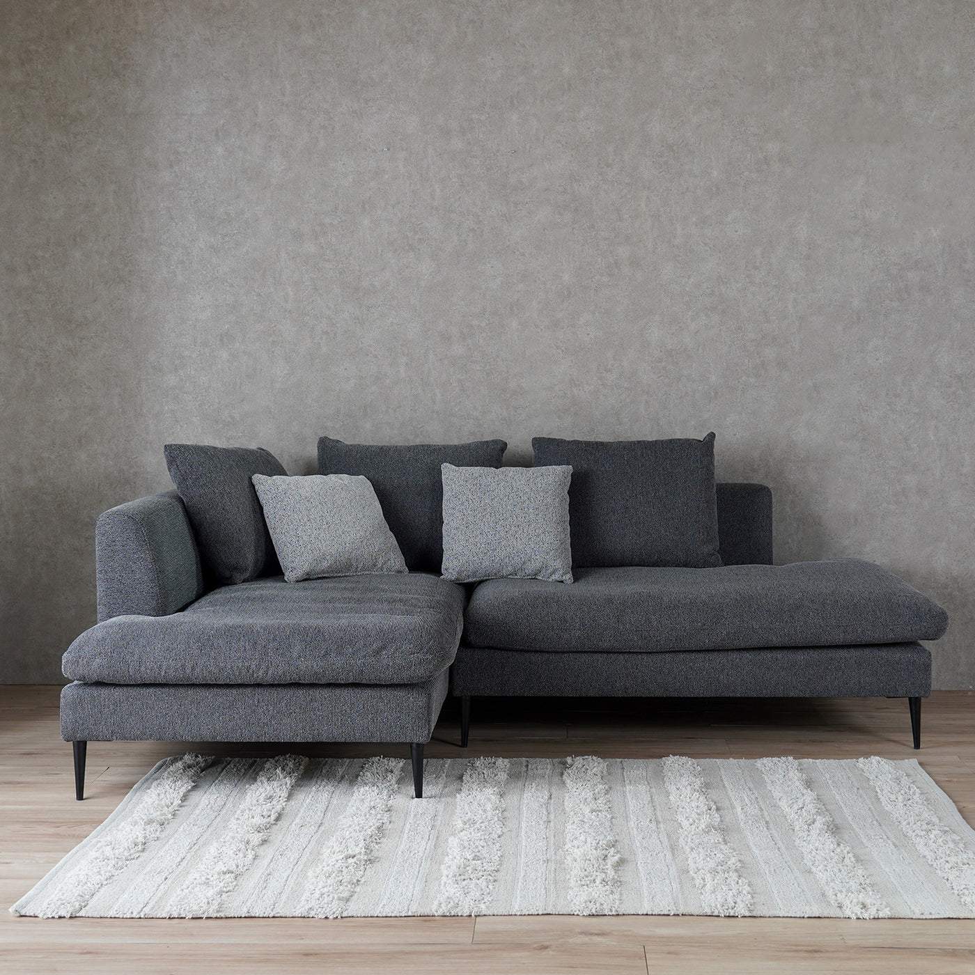 3人掛け カウチソファ  / 07510044 開梱設置付き