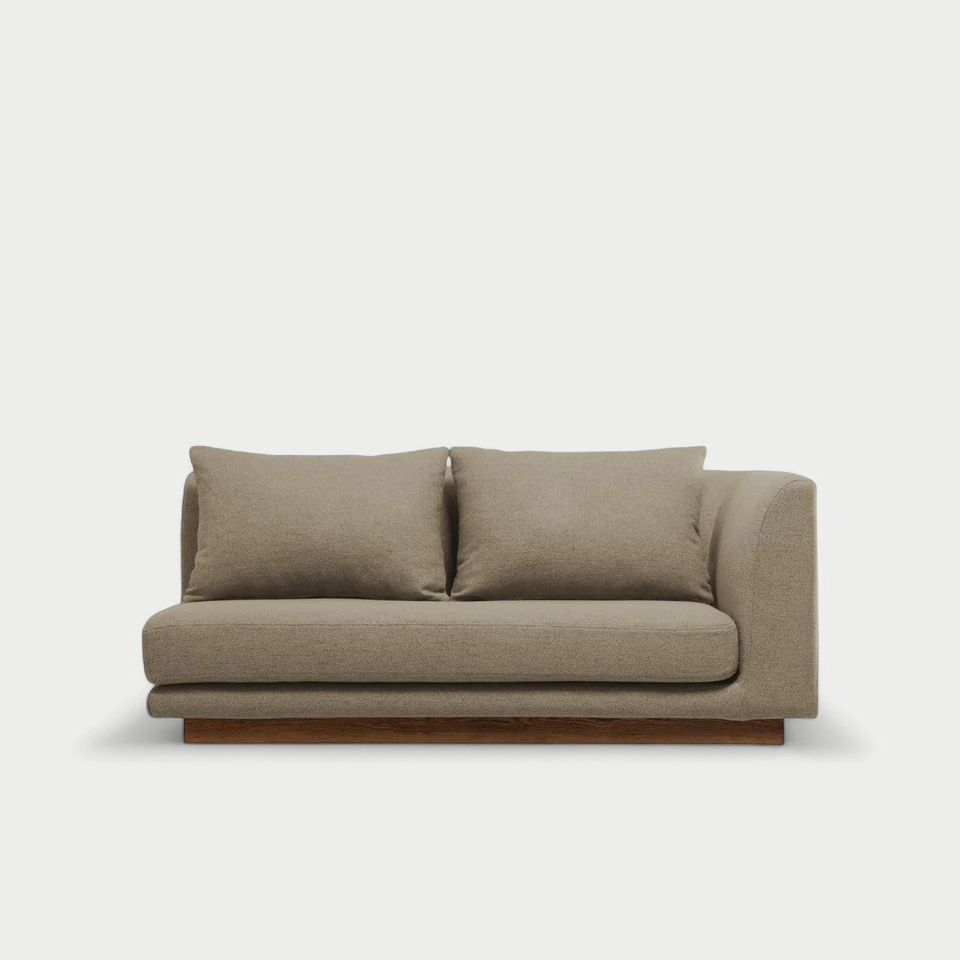 ダイニングソファ 2人掛けソファ 左肘 / ADR-LS004-L