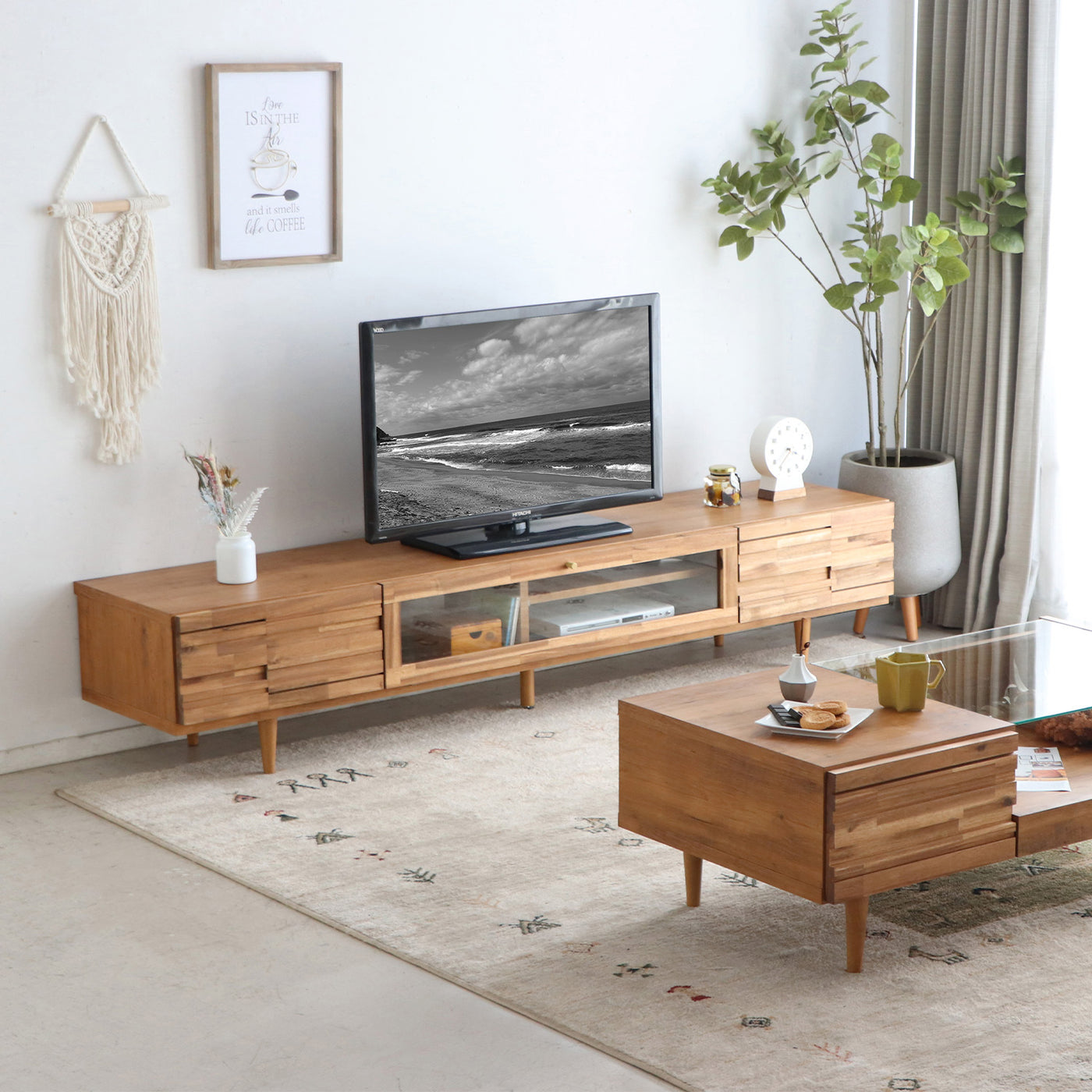 日本製 テレビボード 幅180cm / 54677700