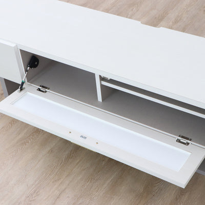 日本製 ホワイト テレビボード 幅180cm / 54683950