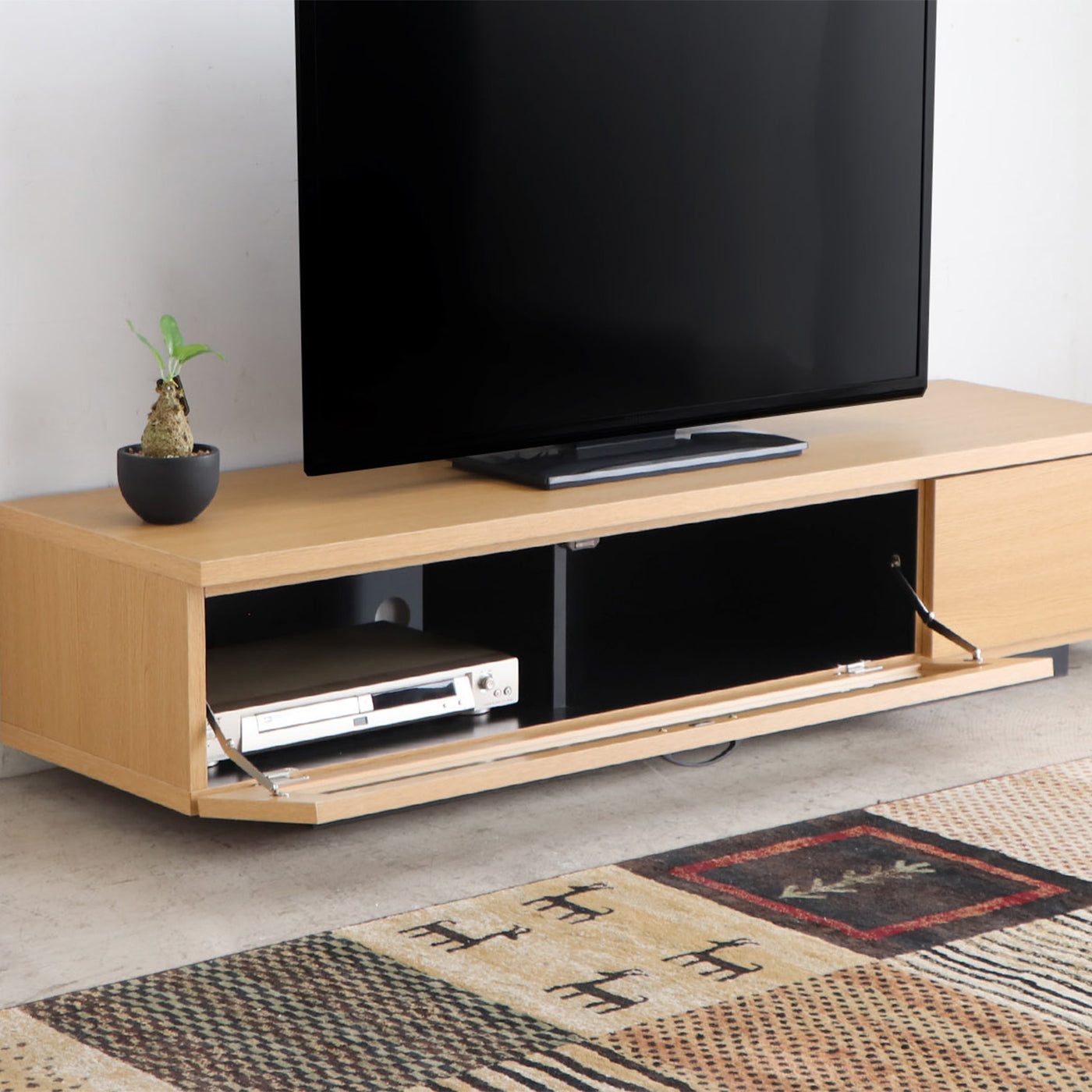 日本製 テレビボード 幅140cm / 54687080