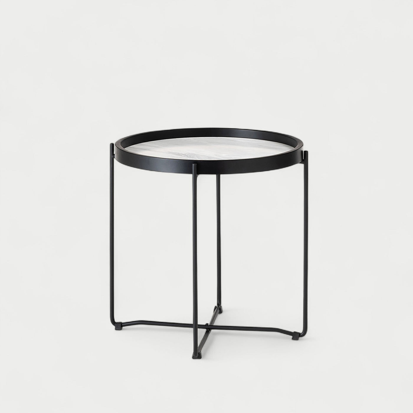 トレー型 サイドテーブル 幅42cm / CIR-502