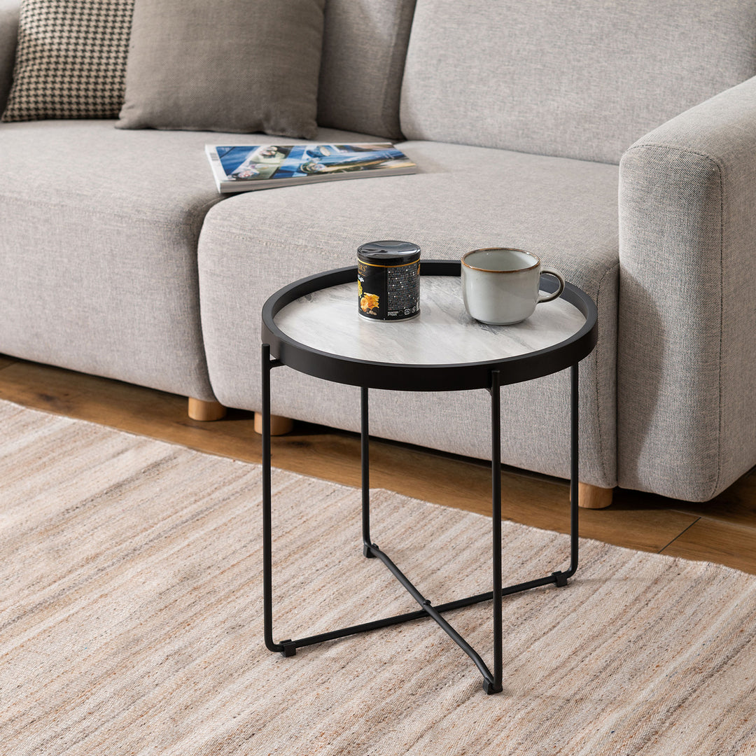 トレー型 サイドテーブル 幅42cm / CIR-502 – Cofel(コフェル) トレー型 サイドテーブル 幅42cm / CIR-502 – Cofel(コフェル)