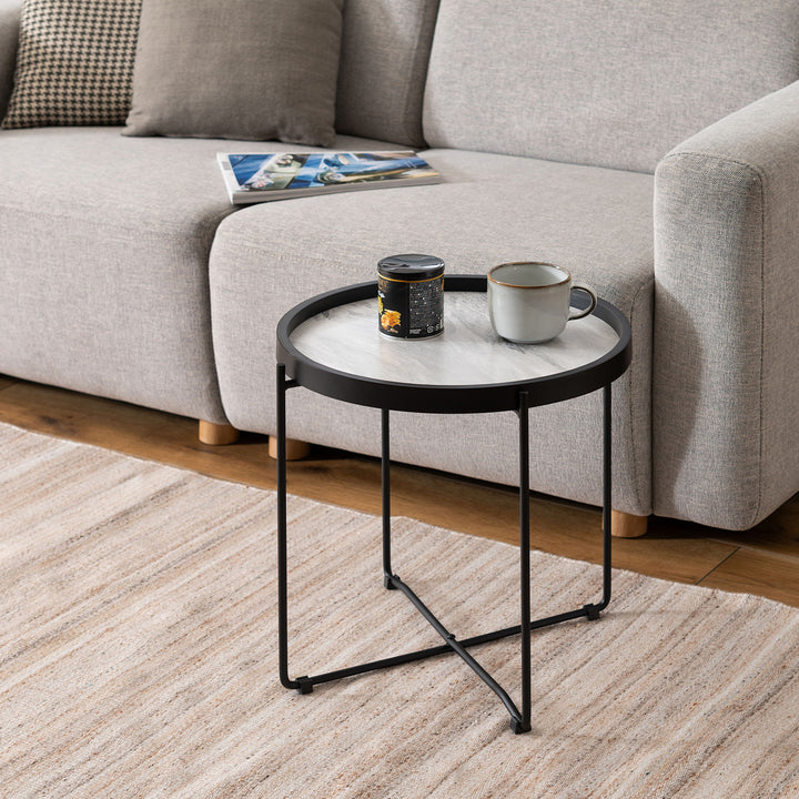 トレー型 サイドテーブル 幅42cm / CIR-502 – Cofel(コフェル)