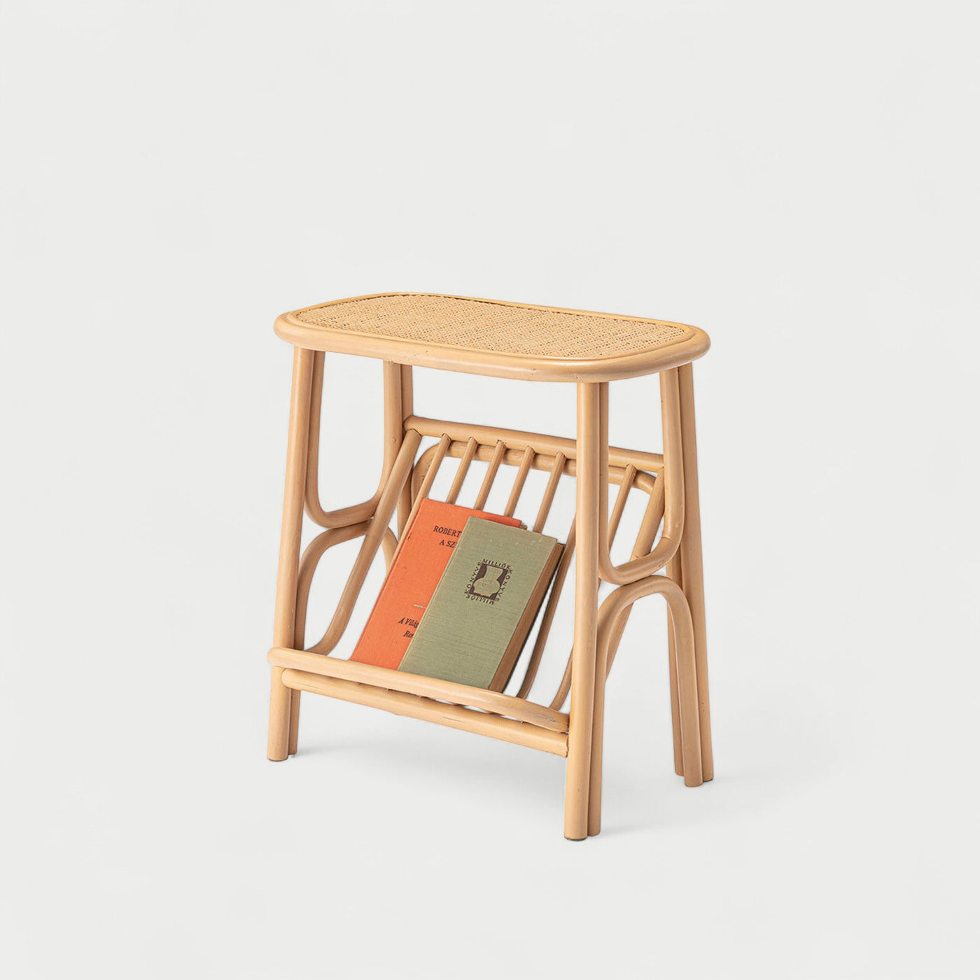 マガジンラック付き サイドテーブル 幅50cm / GUY-262NA