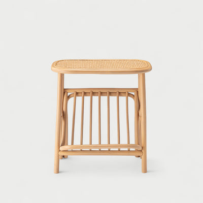 マガジンラック付き サイドテーブル 幅50cm / GUY-262NA