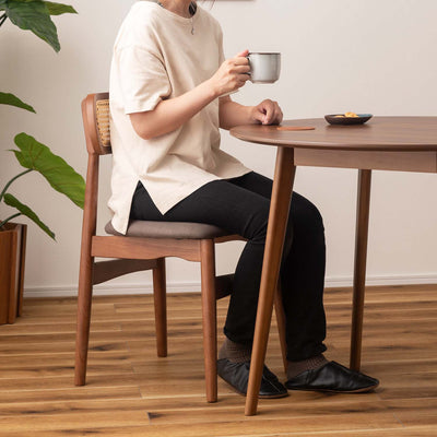 ダイニングチェア 木フレーム ファブリック / HOC-811