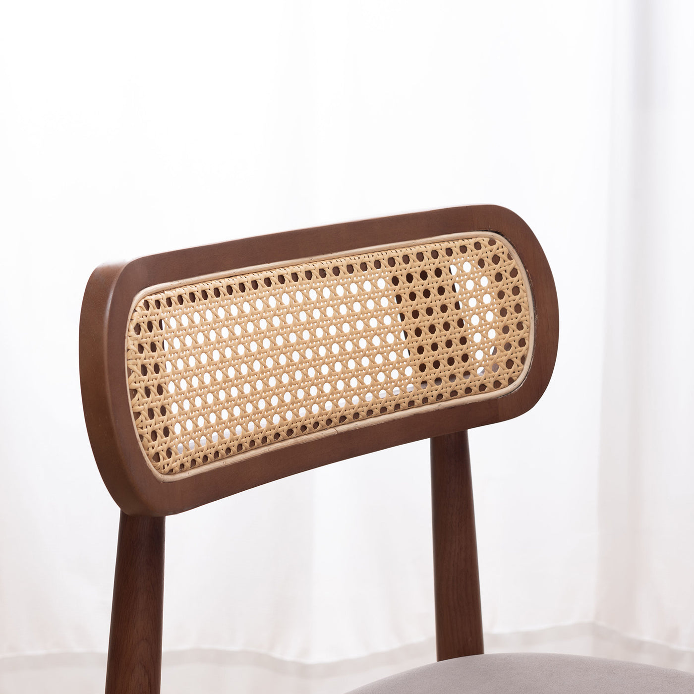 ダイニングチェア 木フレーム ファブリック / HOC-811