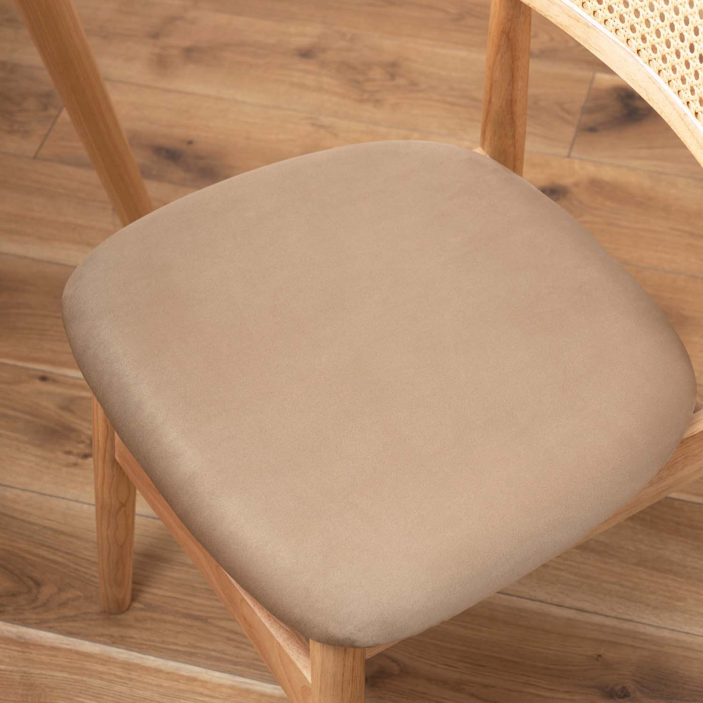 ダイニングチェア 木フレーム ファブリック / HOC-811