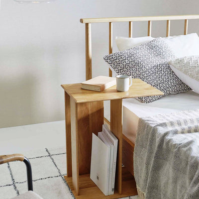 無垢材 サイドテーブル 幅32cm / MTK-301NA