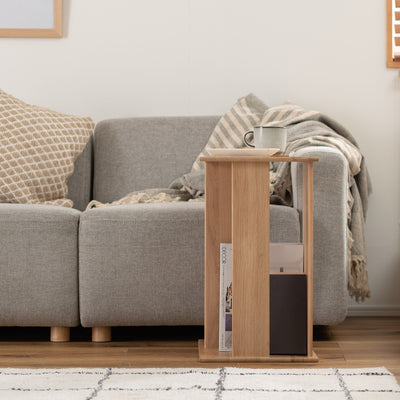 無垢材 サイドテーブル 幅32cm / MTK-301NA