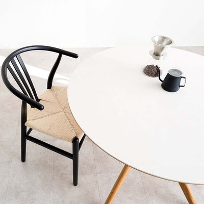 セラミク天板 ラウンド ダイニングテーブル ラウンドテーブル 幅100cm / 11170016