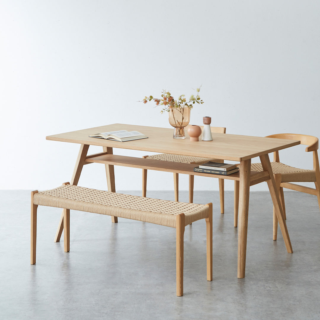 ダイニングベンチ BEN001 ペーパーコード座面 – Cofel(コフェル)