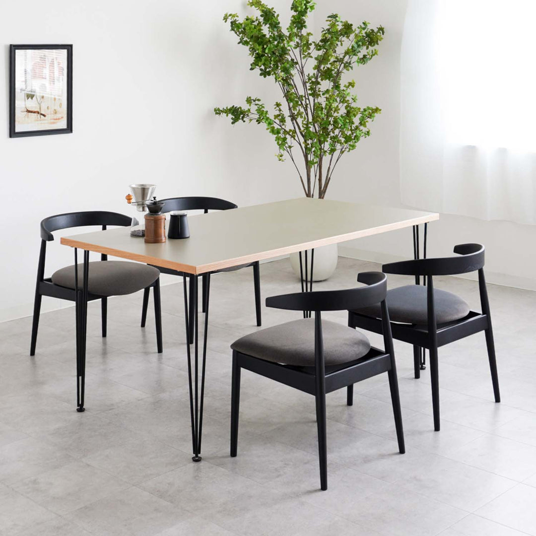 ダイニングチェア アームチェア / CH001 ファブリック座面 – Cofel