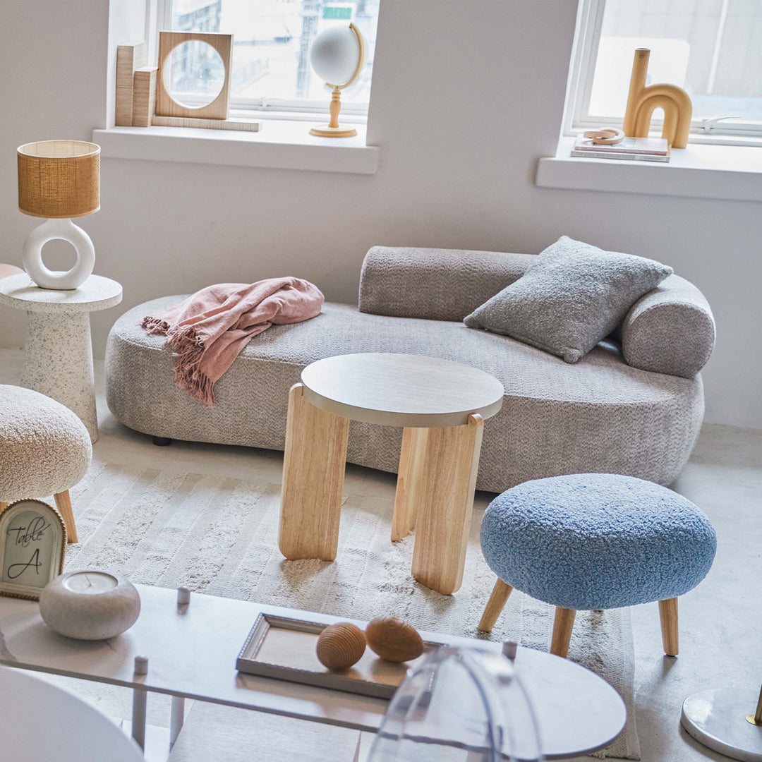 ラウンドソファ 3人掛けソファ / CL-179 開梱設置付き – Cofel(コフェル)