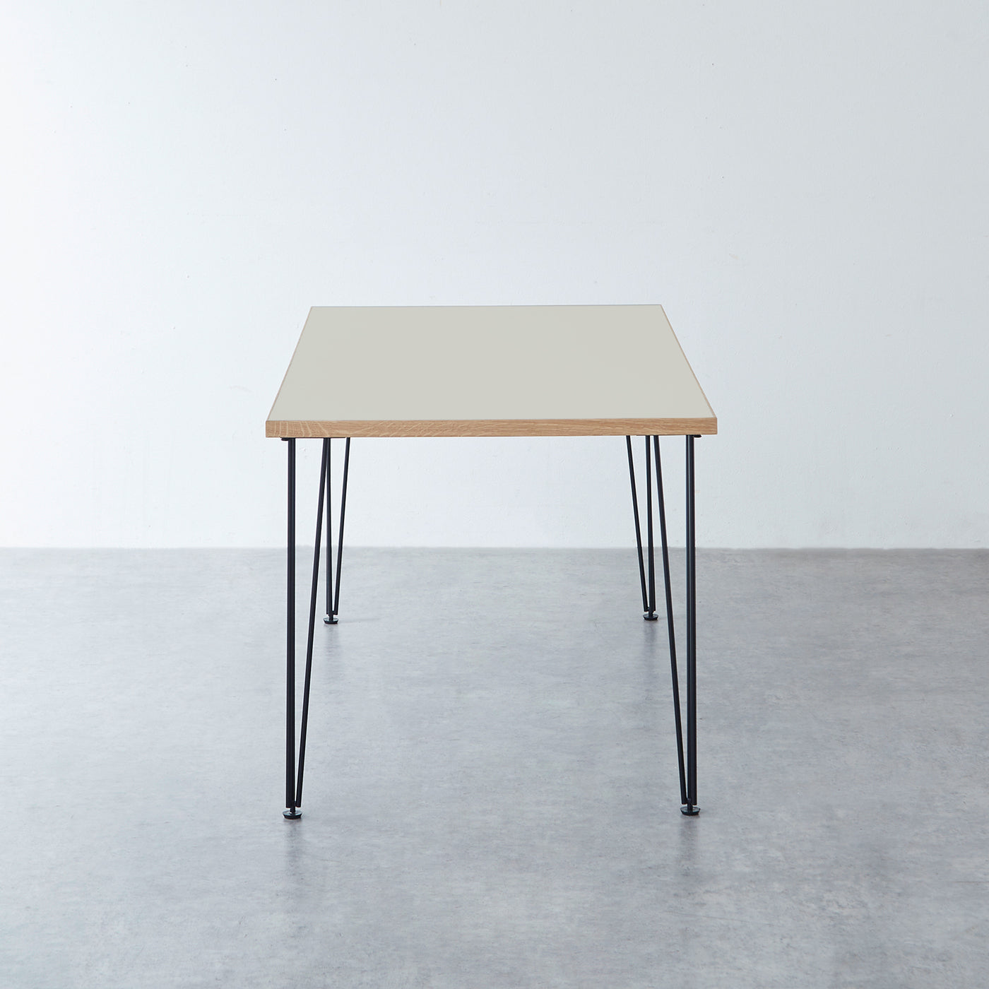 メラミン天板 ダイニングテーブル 幅150cm / DT002 スチール脚