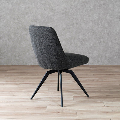 ダイニングチェア 回転チェア ブークレ ファブリック / PC-181