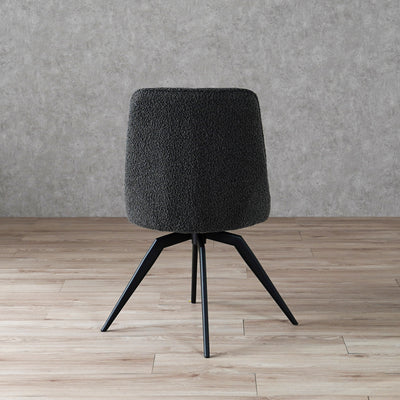 ダイニングチェア 回転チェア ブークレ ファブリック / PC-181