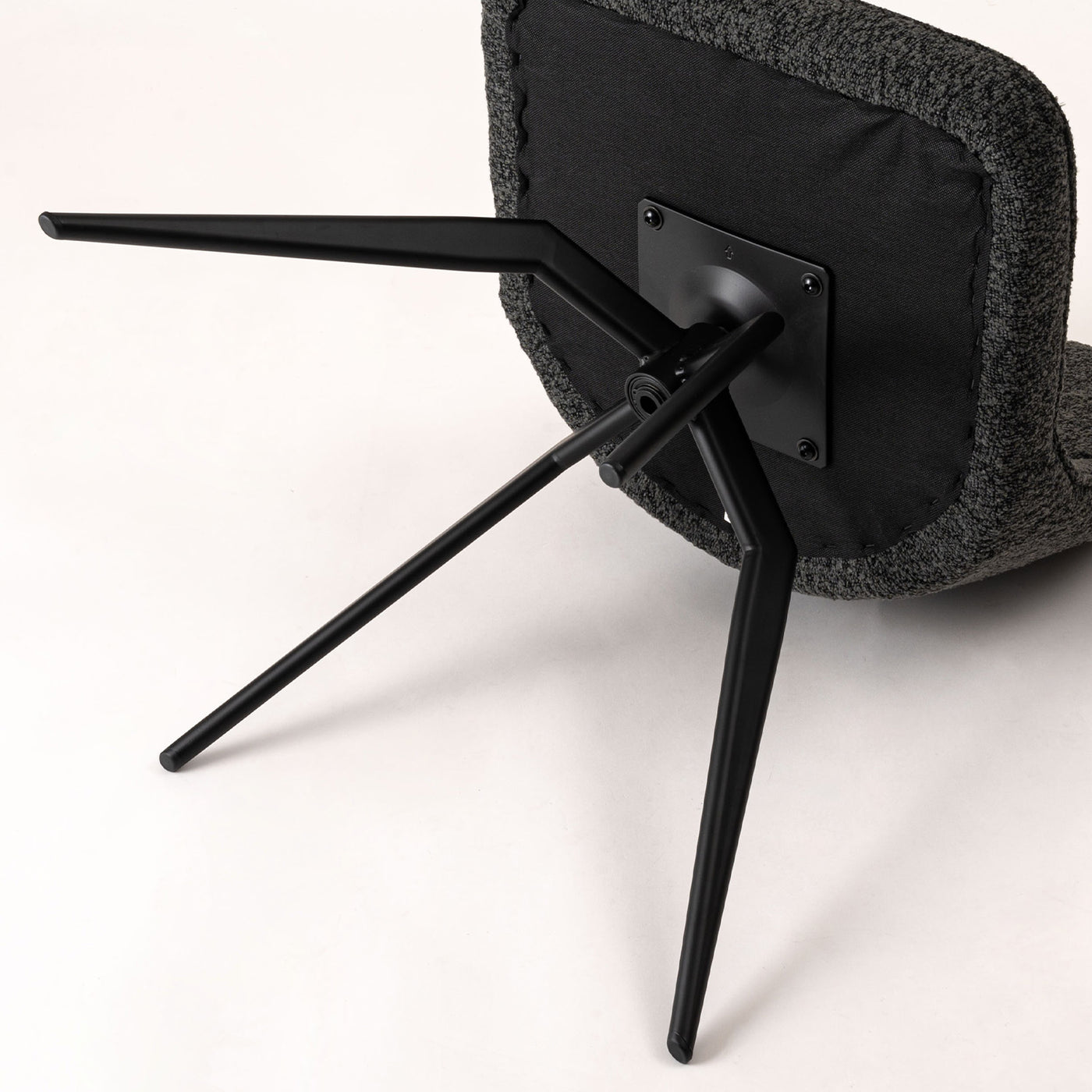 ダイニングチェア 回転チェア ブークレ ファブリック / PC-181