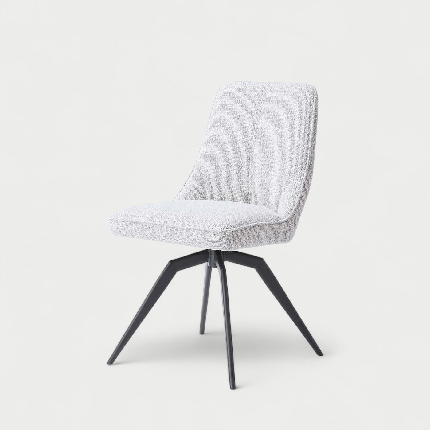 ダイニングチェア 回転チェア ブークレ ファブリック / PC-181