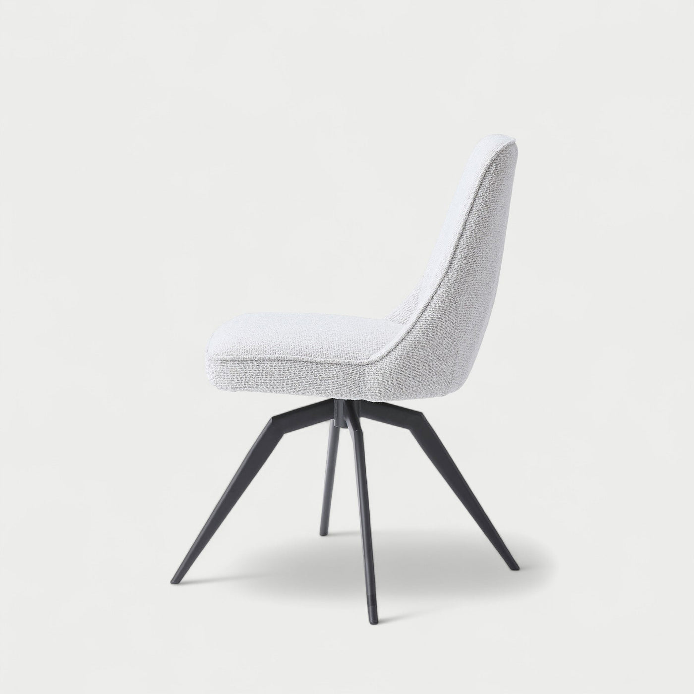 ダイニングチェア 回転チェア ブークレ ファブリック / PC-181