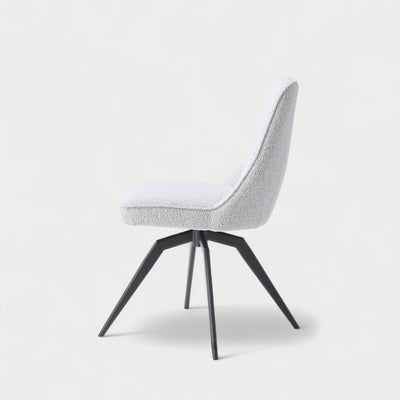 ダイニングチェア 回転チェア ブークレ ファブリック / PC-181