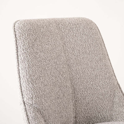 ダイニングチェア 回転チェア ブークレ ファブリック / PC-181