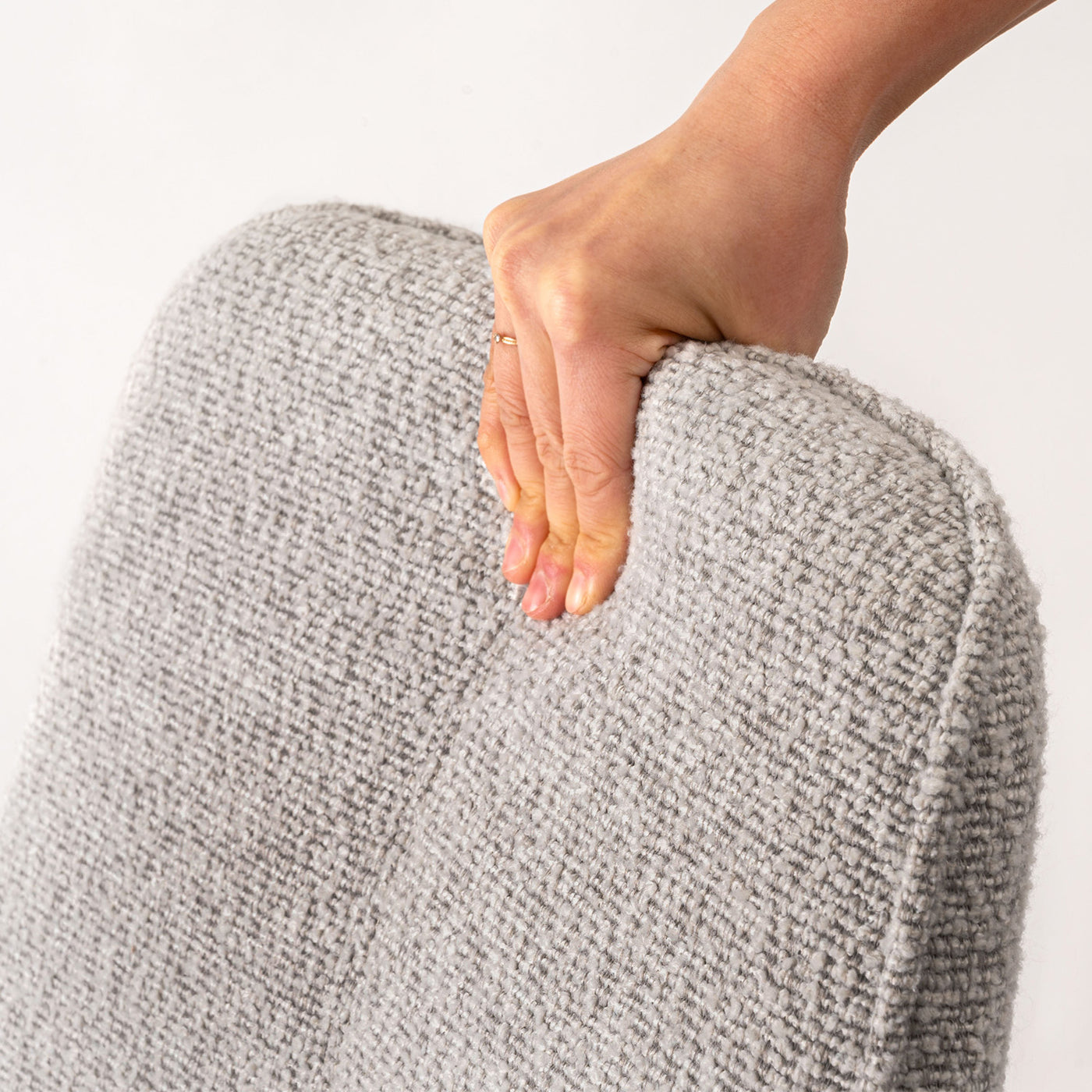 ダイニングチェア 回転チェア ブークレ ファブリック / PC-181