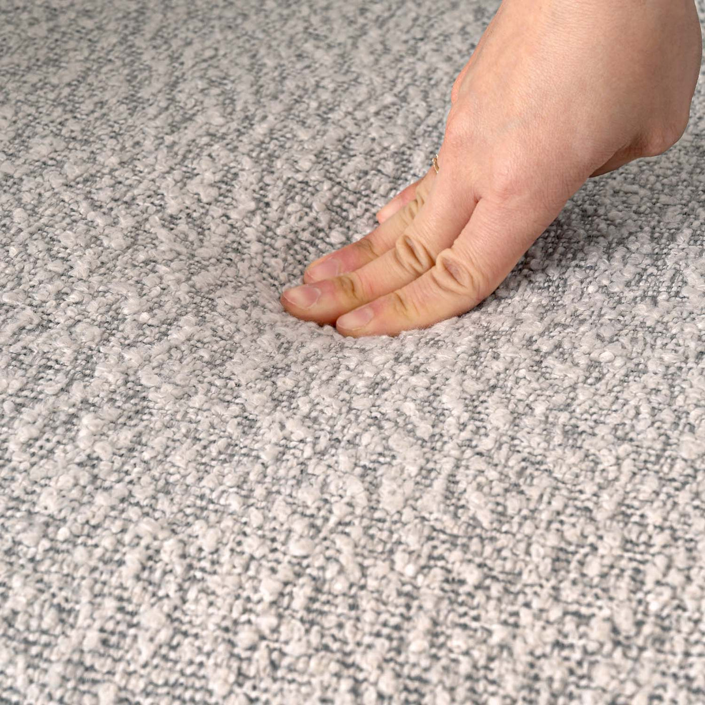 ダイニングチェア アーム 回転チェア ブークレ ファブリック / PC-182