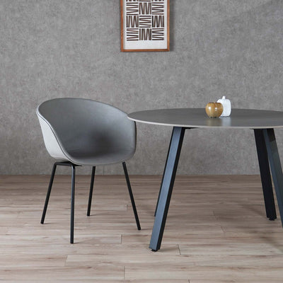 ダイニングチェア ラウンドチェア ソフトレザー PU / PC-989