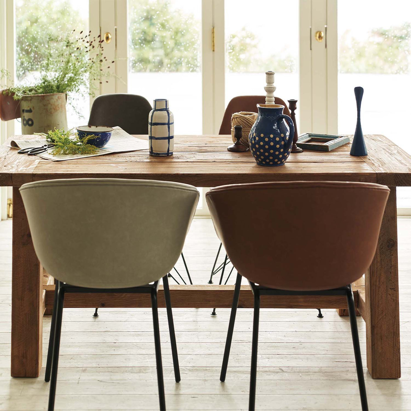 ダイニングチェア ラウンドチェア ソフトレザー PU / PC-989