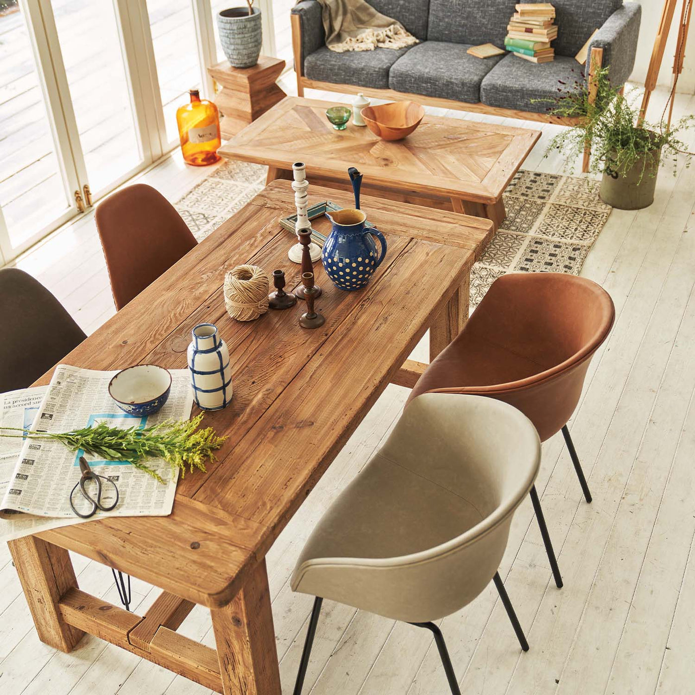 ダイニングチェア ラウンドチェア ソフトレザー PU / PC-989