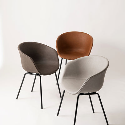 ダイニングチェア ラウンドチェア ソフトレザー PU / PC-989