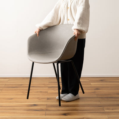 ダイニングチェア ラウンドチェア ソフトレザー PU / PC-989