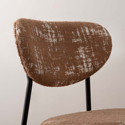 ダイニングチェア アームレスチェア ブークレ ファブリック / PC-267