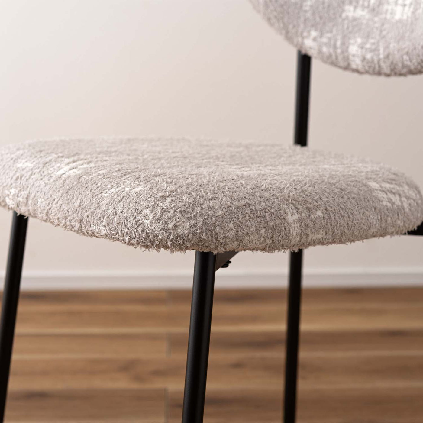 ダイニングチェア アームレスチェア ブークレ ファブリック / PC-267